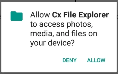 Cx File Explorer Installation
